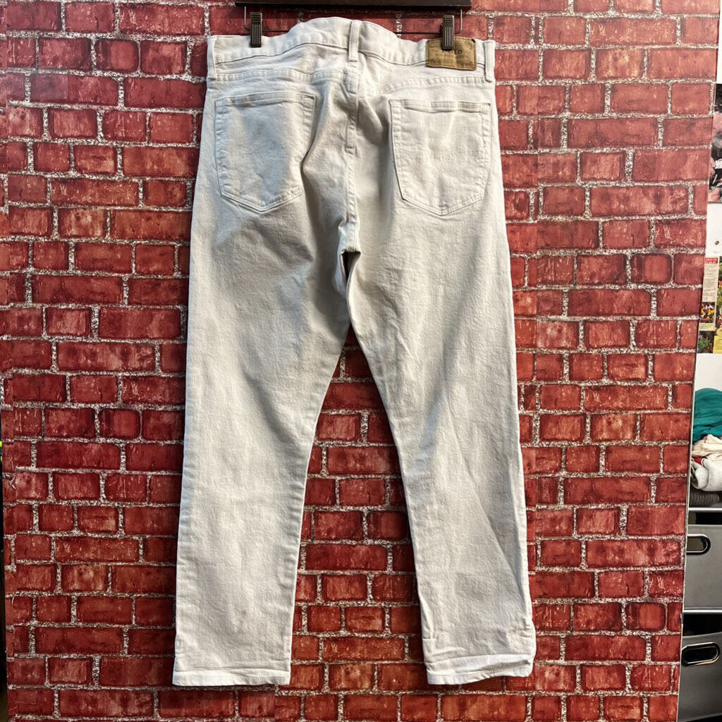 Polo Ralph Lauren Denim Jeans White Men’s Size 34