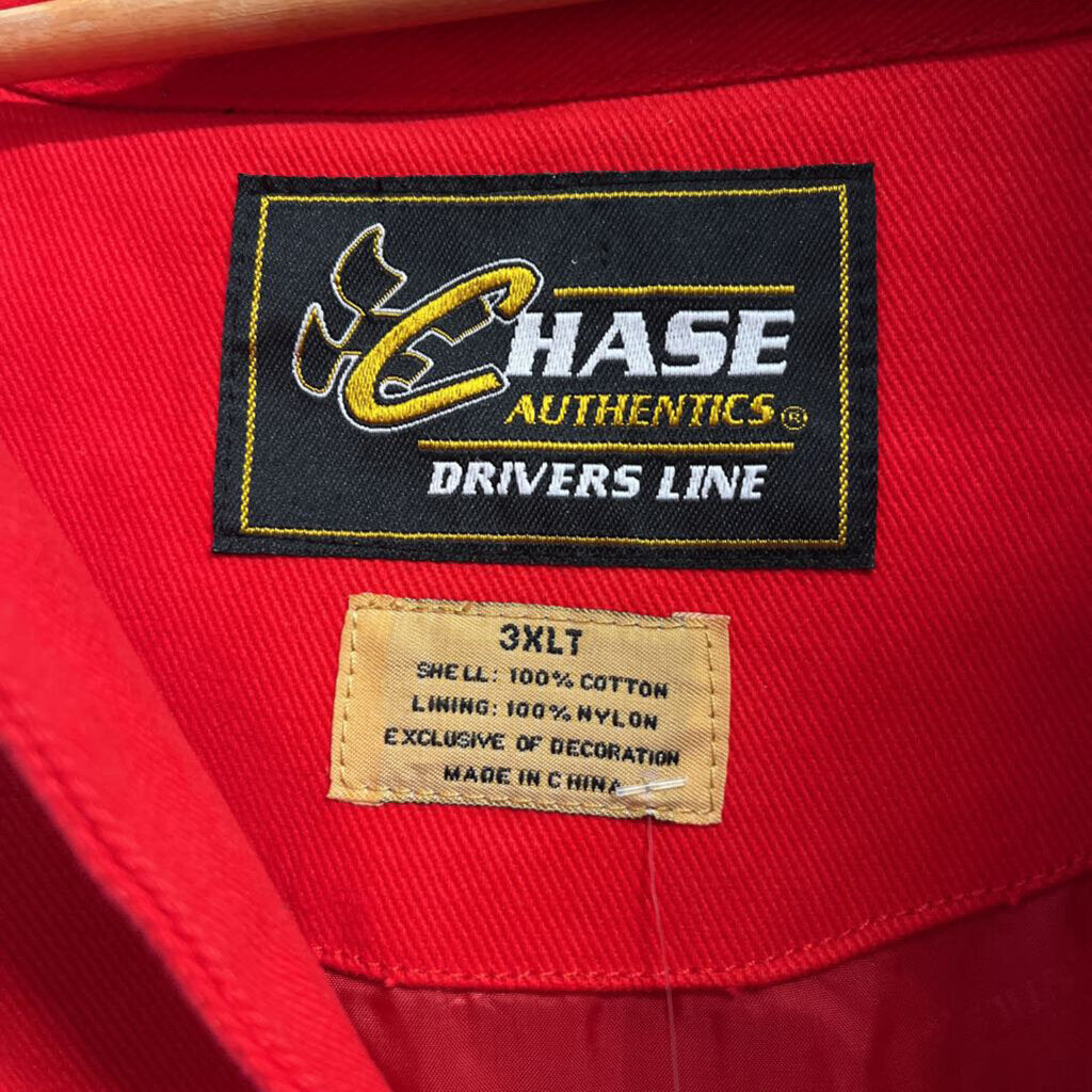 Chase Authentics Driver's Line Du Pont NASCAR Jacket Red/Blue/White/Multi Men’s Size 3XL