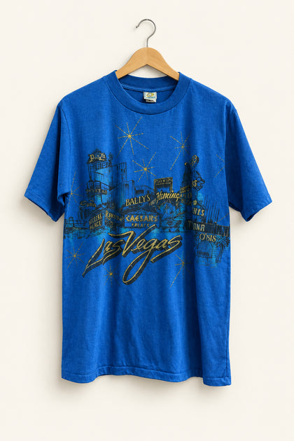 Caribe Caribbean T-shirt Graphic Design Blue Men’s Size XL