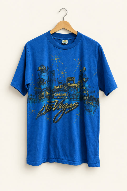 Caribe Caribbean T-shirt Graphic Design Blue Men’s Size XL