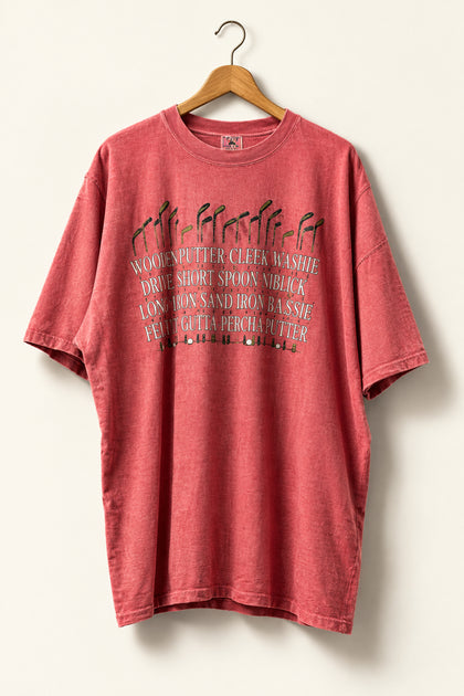 Gault Sand T-Shirt Graphic Design Pink Men’s Size XL