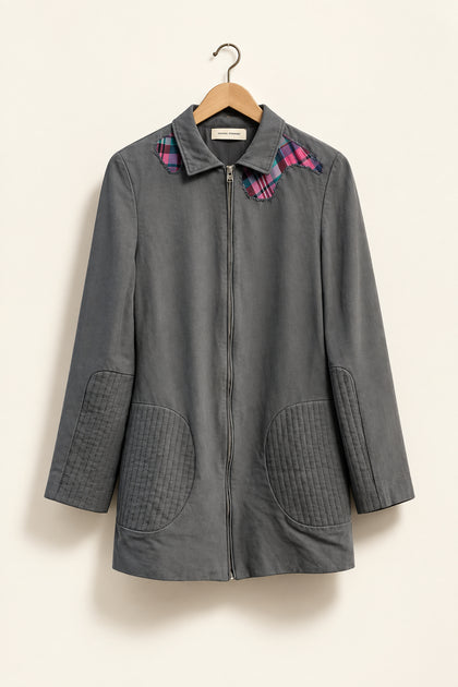 Diversity Repair Lab x Wunderkind Jacket Dress Pale Blue Ladies Size XS