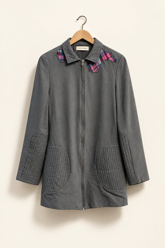 Diversity Repair Lab x Wunderkind Jacket Dress Pale Blue Ladies Size XS