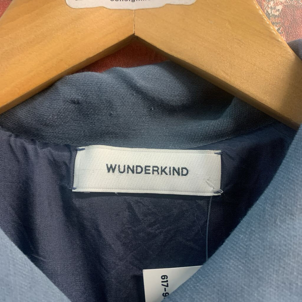 Diversity Repair Lab x Wunderkind Jacket Dress Pale Blue Ladies Size XS