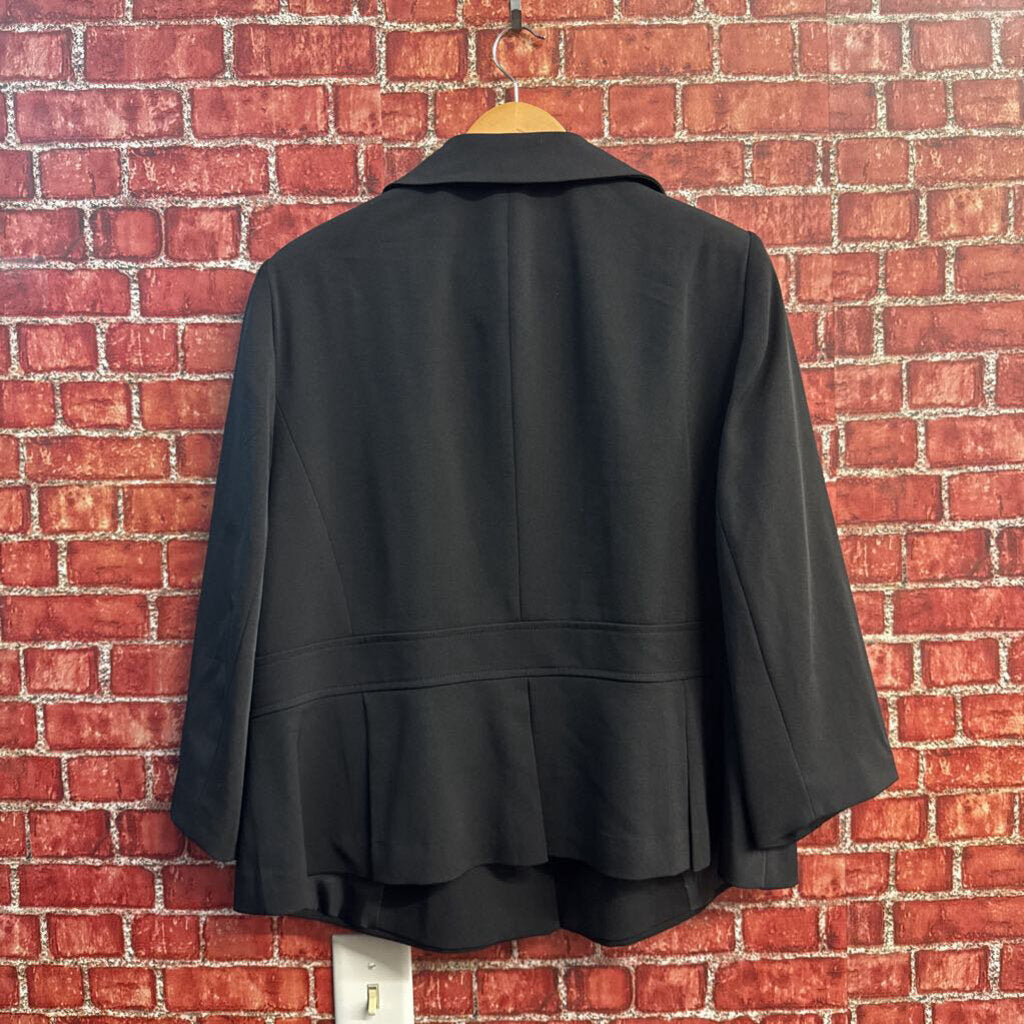 NYP Suits Vintage Blazer Jacket Black Ladies Size 18W