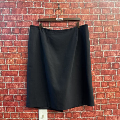 isabella Vintage Pencil Skirt Black Size 18W