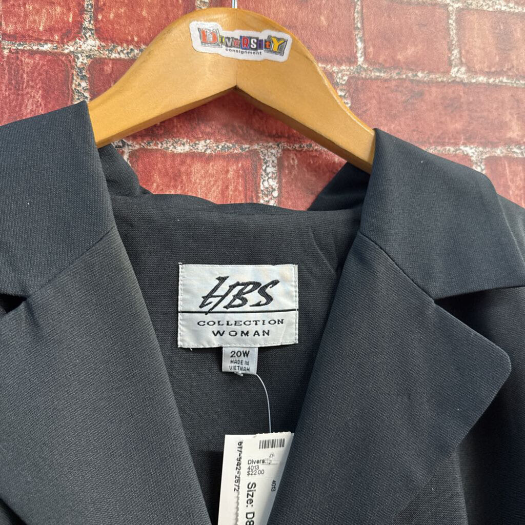 HBS Vintage Blazer Black Size 20W