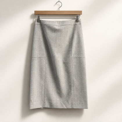 Body by Victoria Pencil Skirt Heather Grey Ladies Size 2