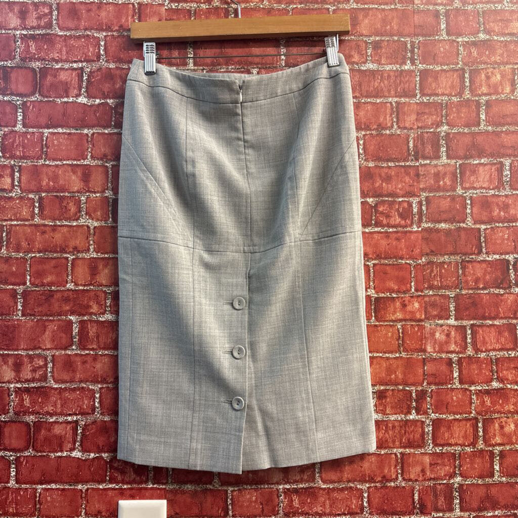 Body by Victoria Pencil Skirt Heather Grey Ladies Size 2