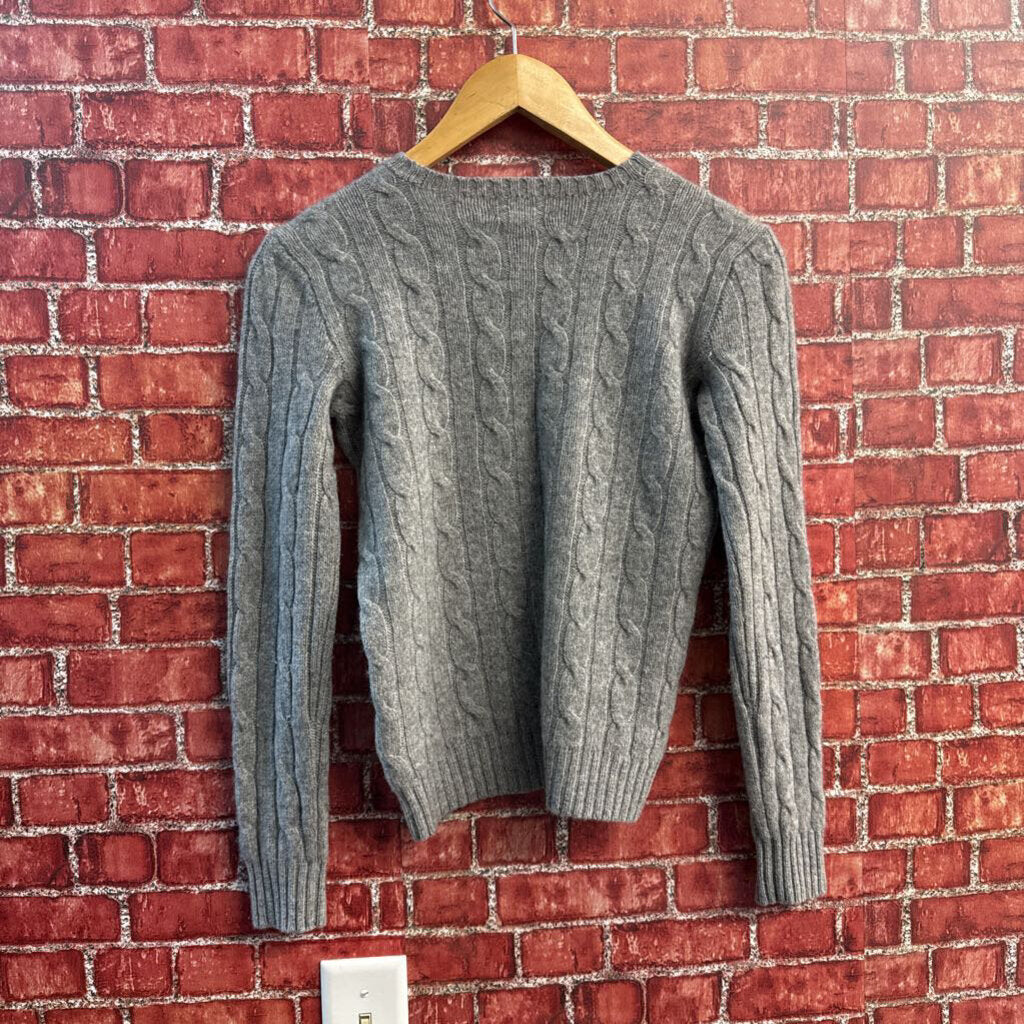 Polo Ralph Lauren Cashmere Cable Knit Sweater Ladies Size S