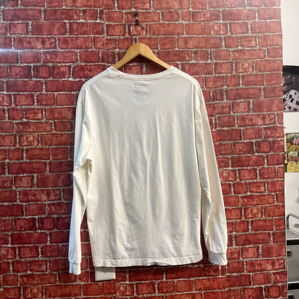 Air Jordan x Union LAn Long Sleeve Graphic T-Shirt White/Brown/Red Men’s Size M