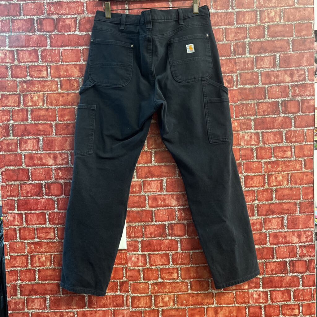 Carhartt Straight Leg Utility Pants Black Size 12