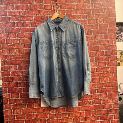 Citizens Of Humanity Button Up Denim Blue