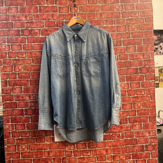 Citizens Of Humanity Button Up Denim Blue
