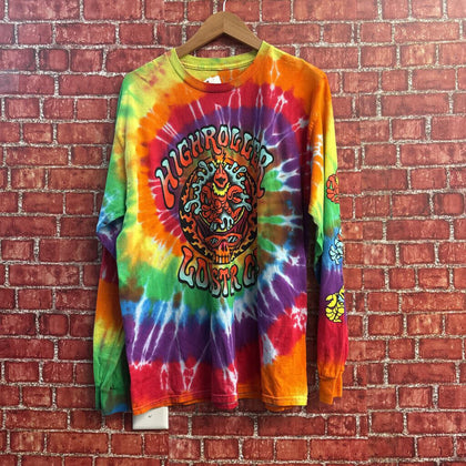 The Highroller Lobster Co. Long Sleeve Tee Lobster Rainbow Size L