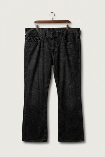 True Religion Y2K Jeans Boot Cut Grey Men’s Size 42