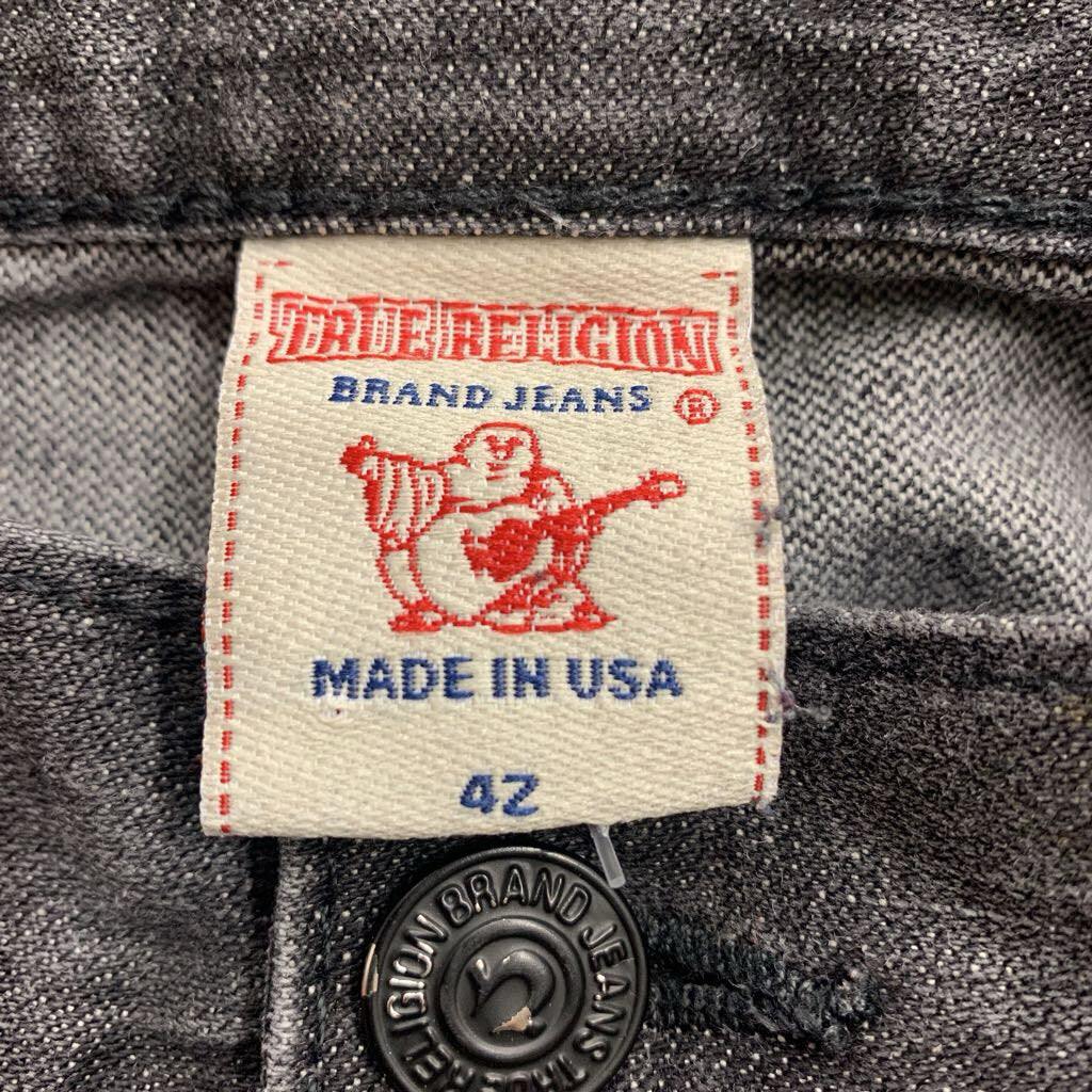 True Religion Y2K Jeans Boot Cut Grey Men’s Size 42