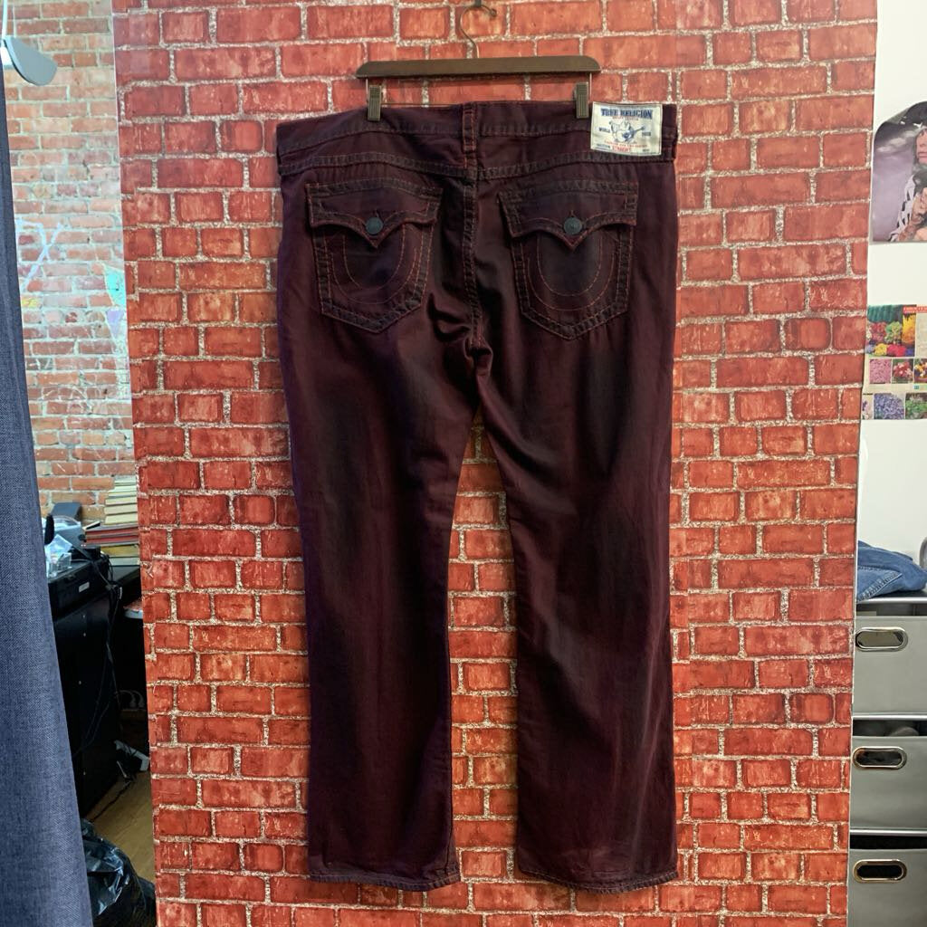 True Religion Jeans Plum Men’s Size 44