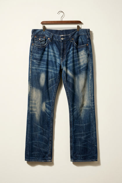 True Religion Jeans Blue Size 44