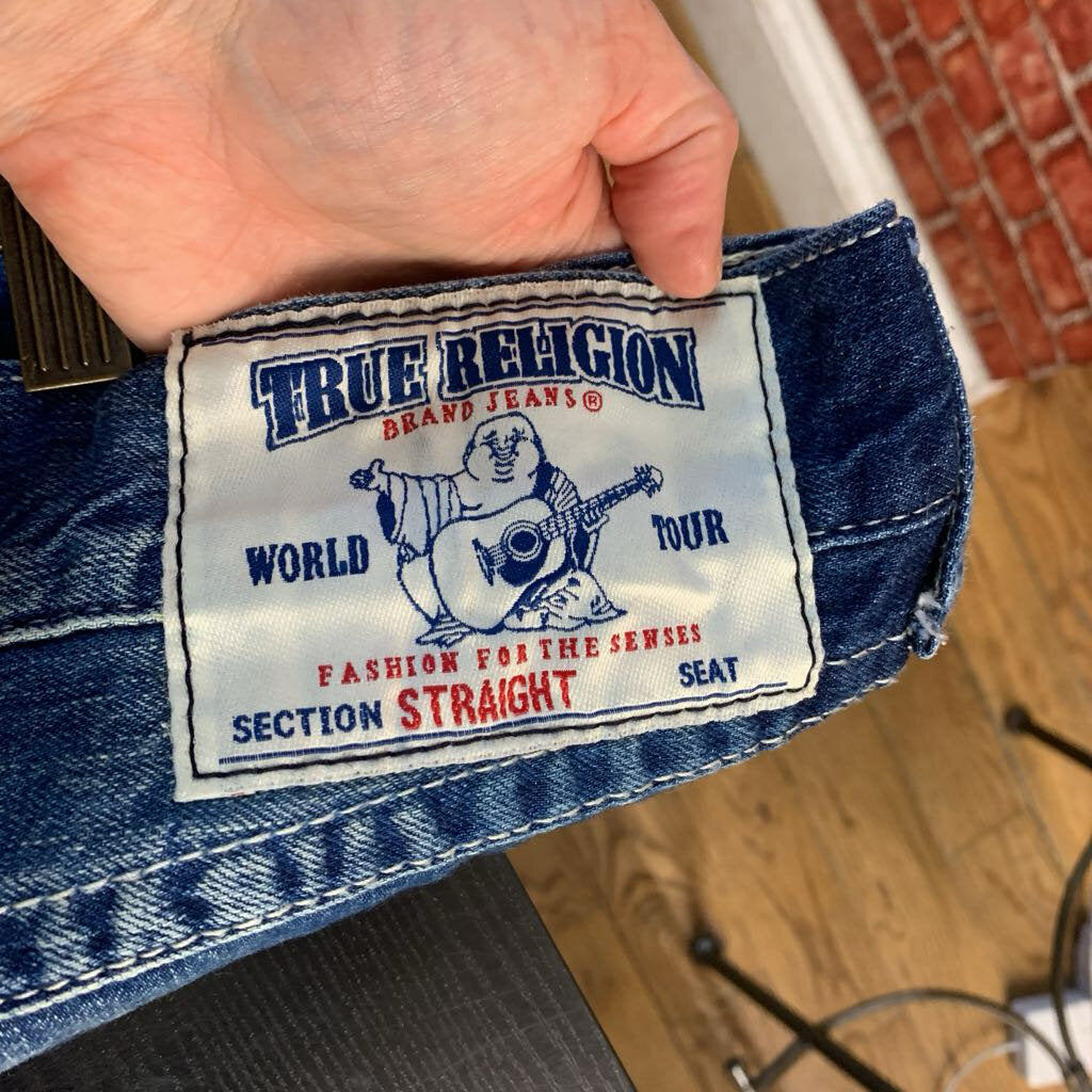 True Religion Jeans Blue Size 44