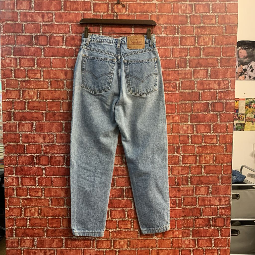 Levis 512 Vintage 1996 Jeans Slim Blue Ladies Size 9