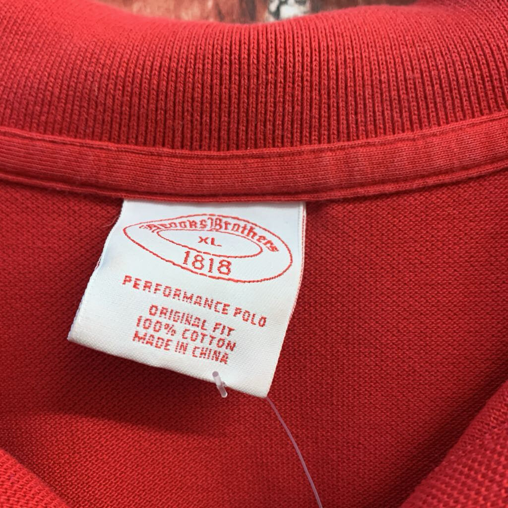 Brooks Brothers Polo Short Sleeve Red Men’s Size XL