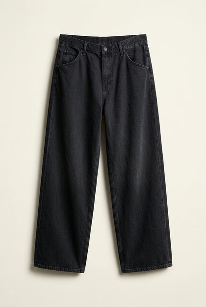 Uniqlo Jeans Wide Leg Dark Grey Men’s Size 32
