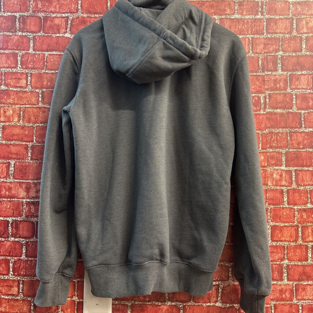Carhartt Hoodie 1/4 Zip Grey Men’s Size S AS-IS (stains @ cuffs)