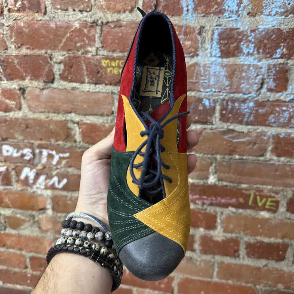 Miss L-Fire Mary Jane Heels Multi Color Size 39 (8.5L)