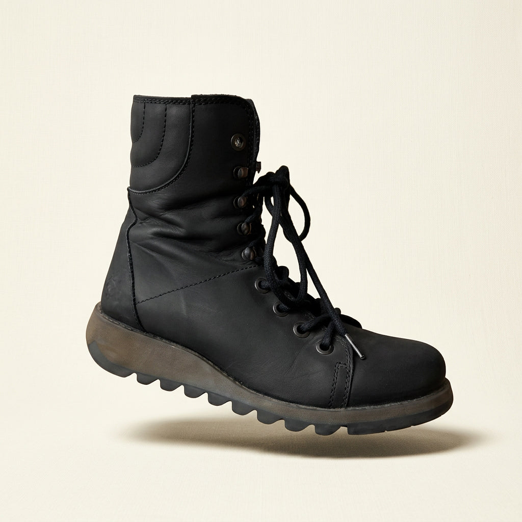 Fly London Ankle Boots Black Size 8L