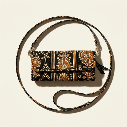 Vintage Vera Bradley Wallet Crossbody Bag