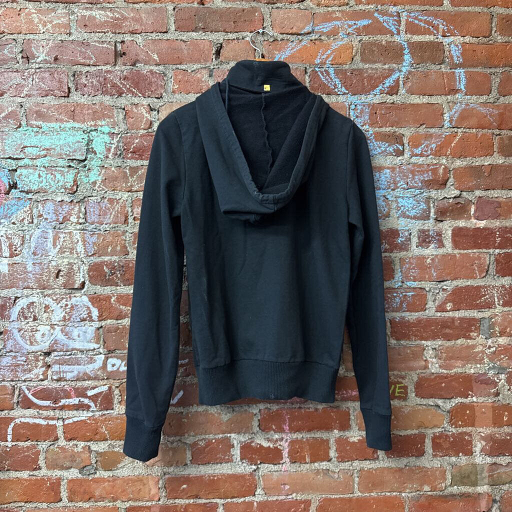L.A.M.B. Y2K Zip Hoodie Black AS-IS (missing zipper pull) Ladies Size S