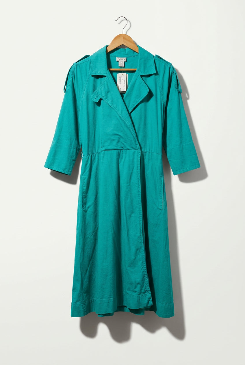 Impromptu Blue Midi Dress LS Ladies Size 10