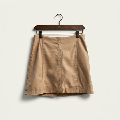 Free People Faux Leather Mini Skirt Pink Ladies Size 6
