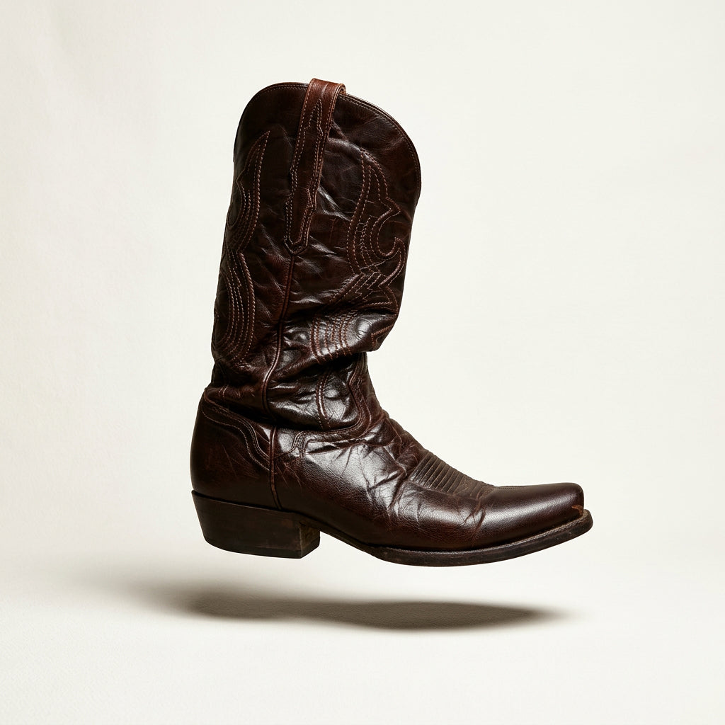 The El Dorado Handmade Boot Cowboy Boots Brown Size 11M