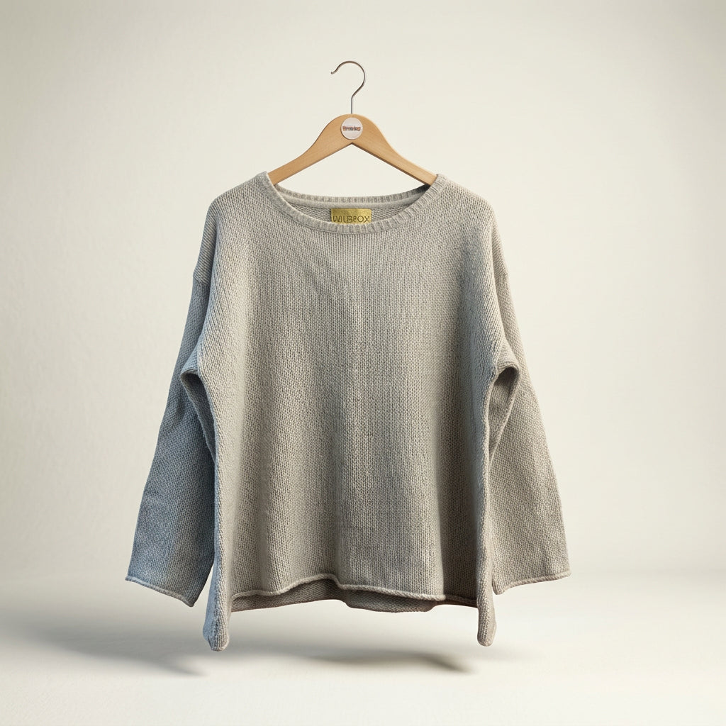 Wildfox White Label Knit Sweater Grey Ladies Size XS