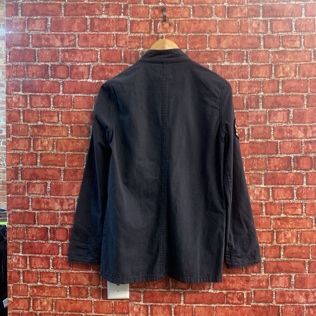 Ecote Military Utility Jacket Charcoal Ladies Size S