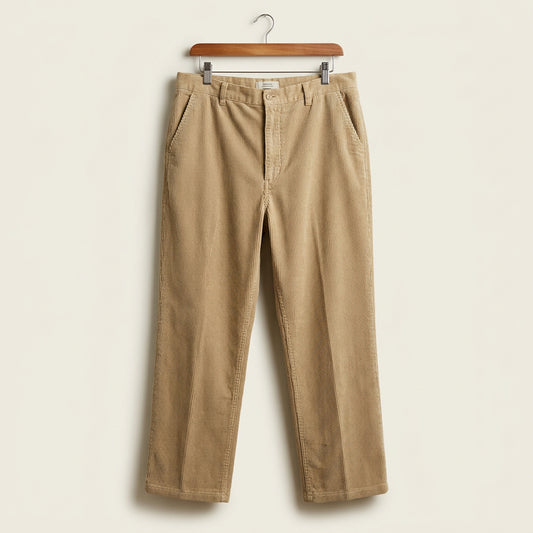 Vintage King Size Wide Corduroy Pants Tan Men’s Size 48