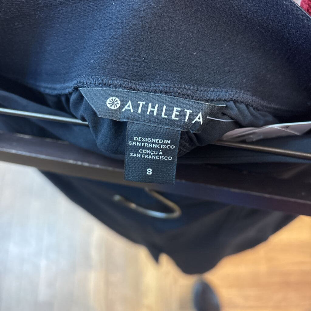 Athleta Utility Cargo Maxi Skirt Black Ladies Size 8