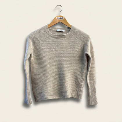Max Mara Cashmere Silk Brown Knit Sweater Ladies Size S