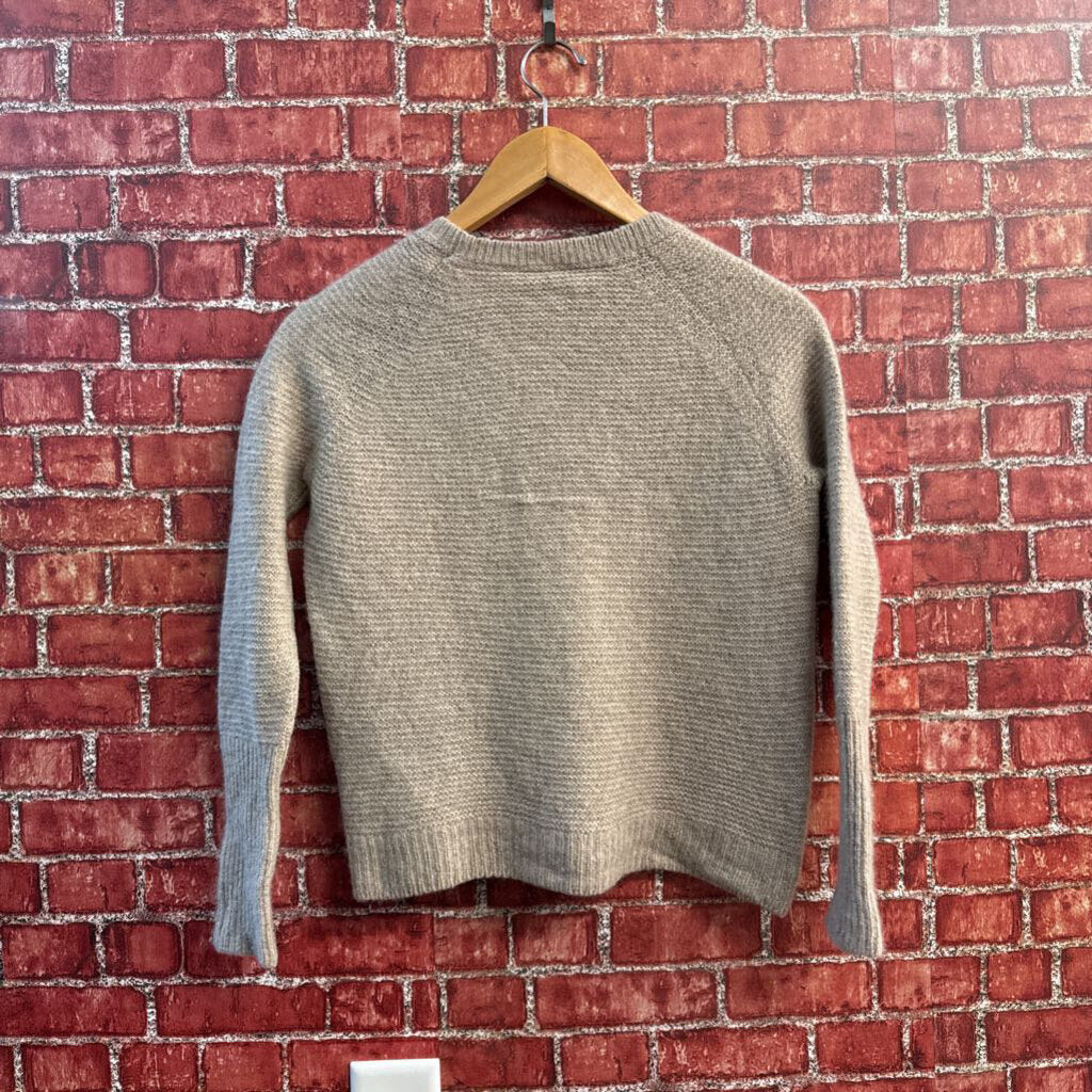 Max Mara Cashmere Silk Brown Knit Sweater Ladies Size S