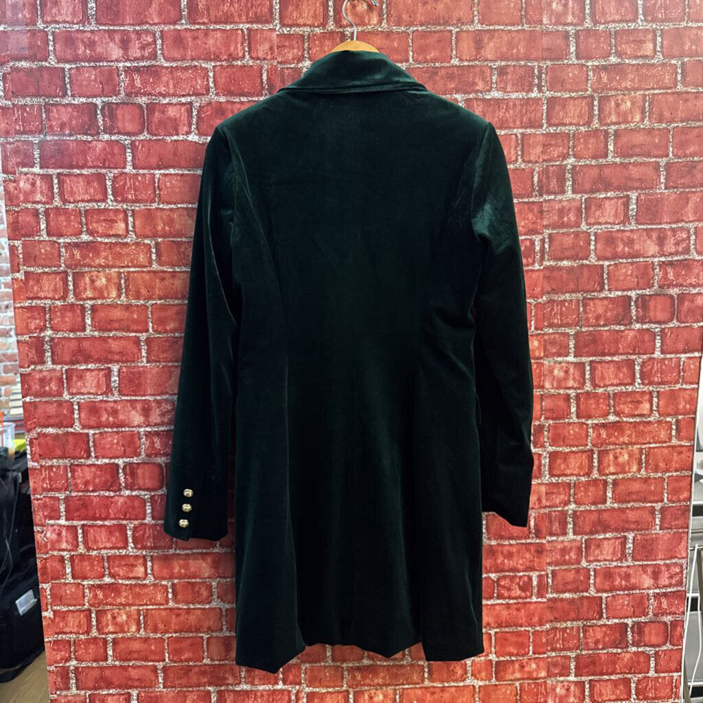 Choklate Paris Emerald Green DB Coat Ladies Size 36