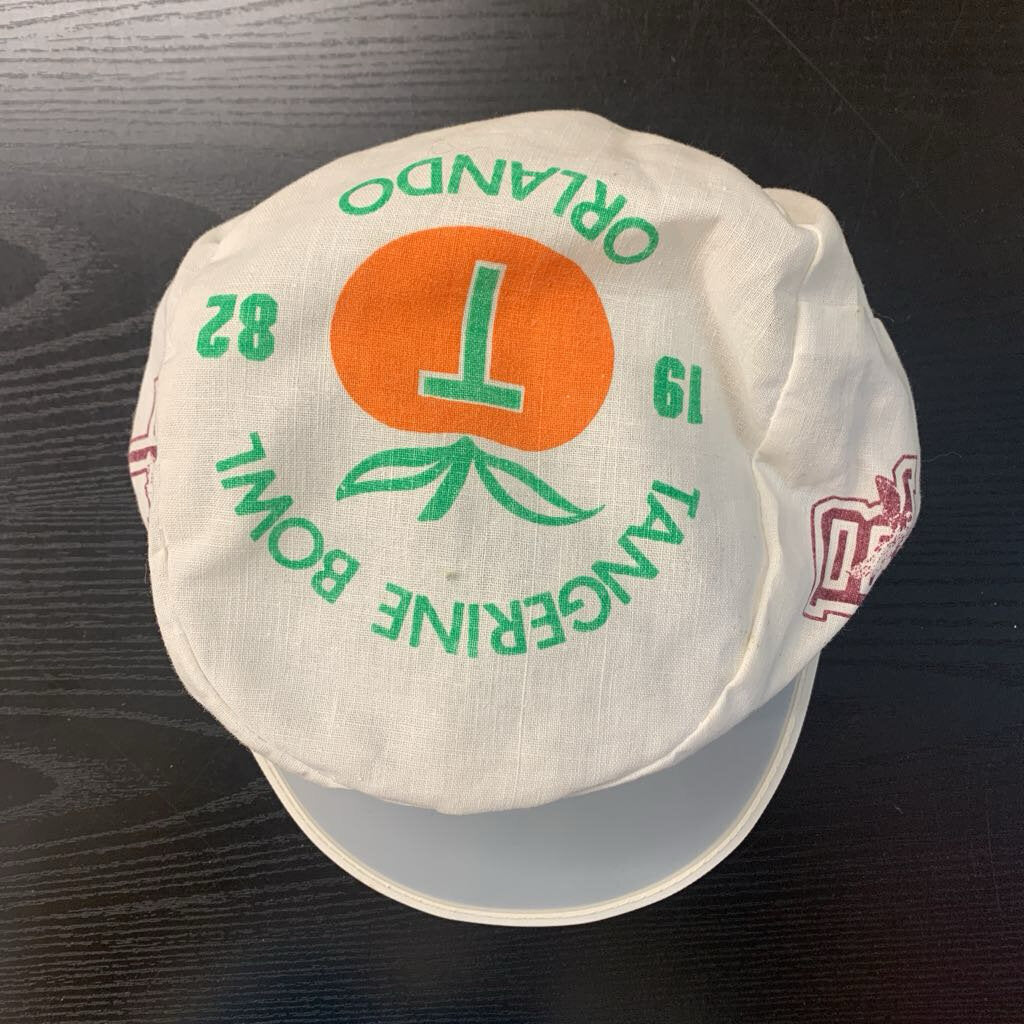 Boston College 1982 Tangerine Bowl Painter Cap White/Multi
