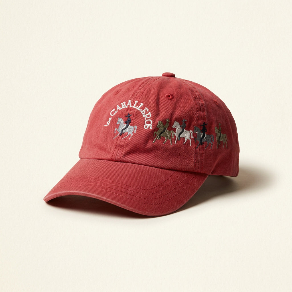 Imperial Adjustable Cap Los Caballeros Red