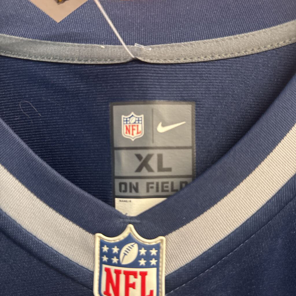 Nike NFL Home Game Jersey #11 Edelman Navy Blue Size XL
