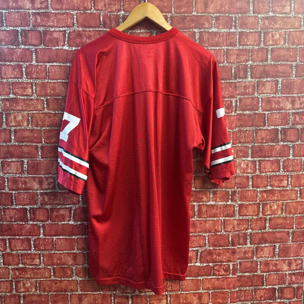 Nike Football Jersey Ohio State 7 Red Men’s Size L