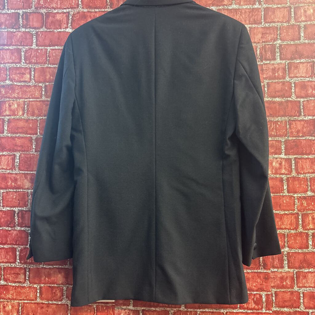 Wool Tuxedo Blazer Jacket Black Men’s Size 38