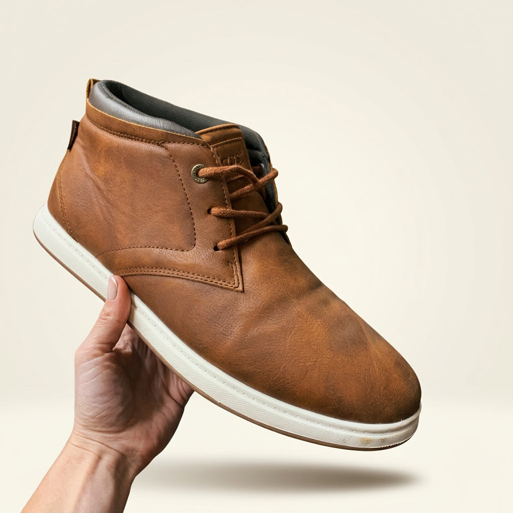 Bass Chukka Faux Leather Brown Size 11M