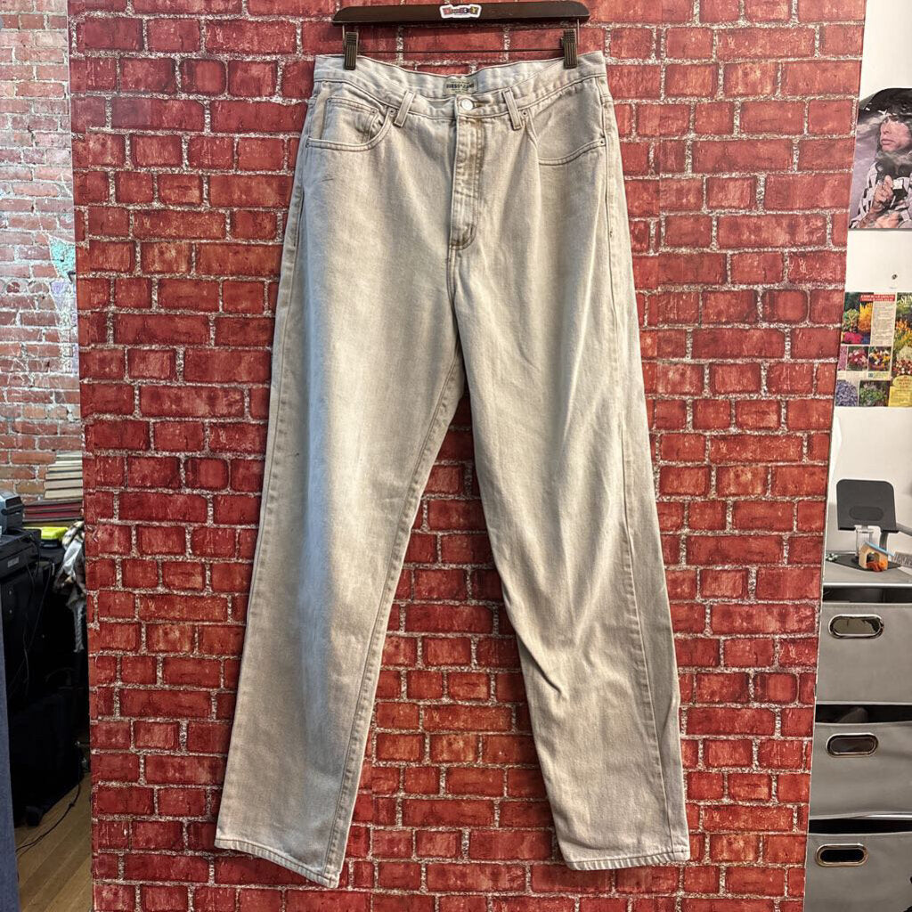 Vintage Guess Jeans Classic Relaxed Fit Jeans Grey Size 36