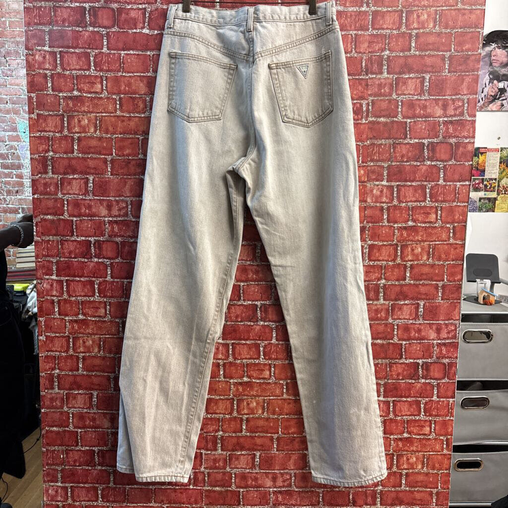 Vintage Guess Jeans Classic Relaxed Fit Jeans Grey Size 36